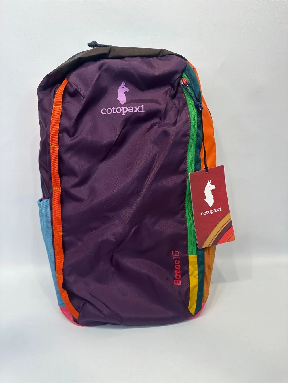 Cotopaxi Batac Del Día 16L Backpack One-of-a-Kind Multicolor Lightweight Daypack